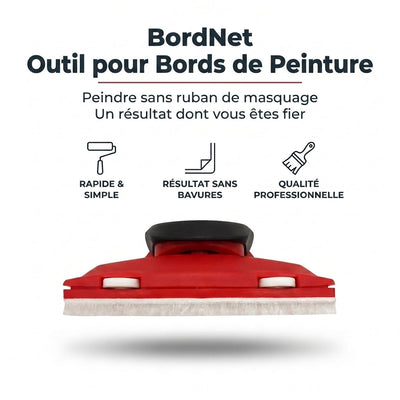 BordNet™ Outil pour Bords de Peinture Nets